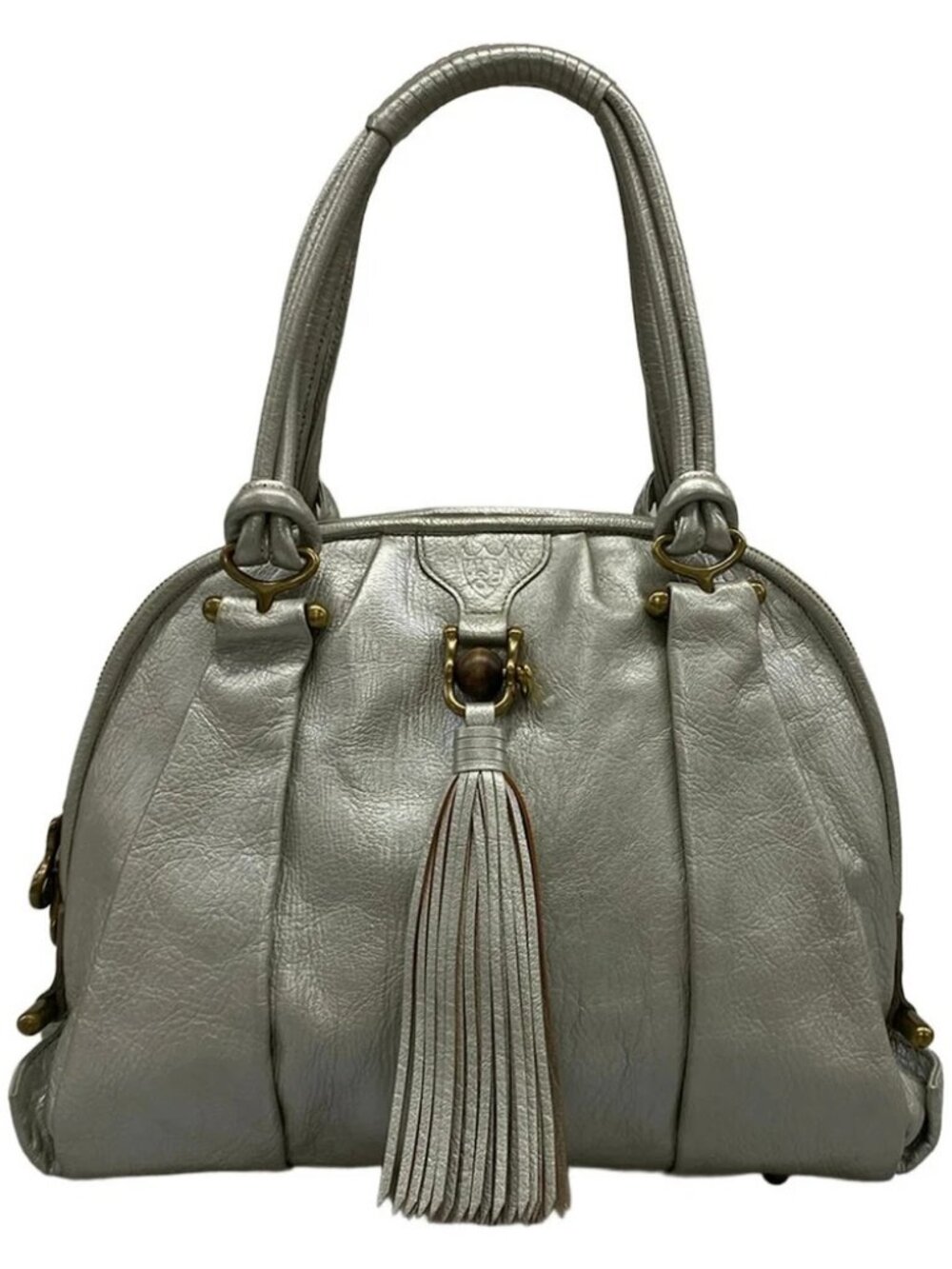 TOFF&LOADSTONE Silver Leather Handbag